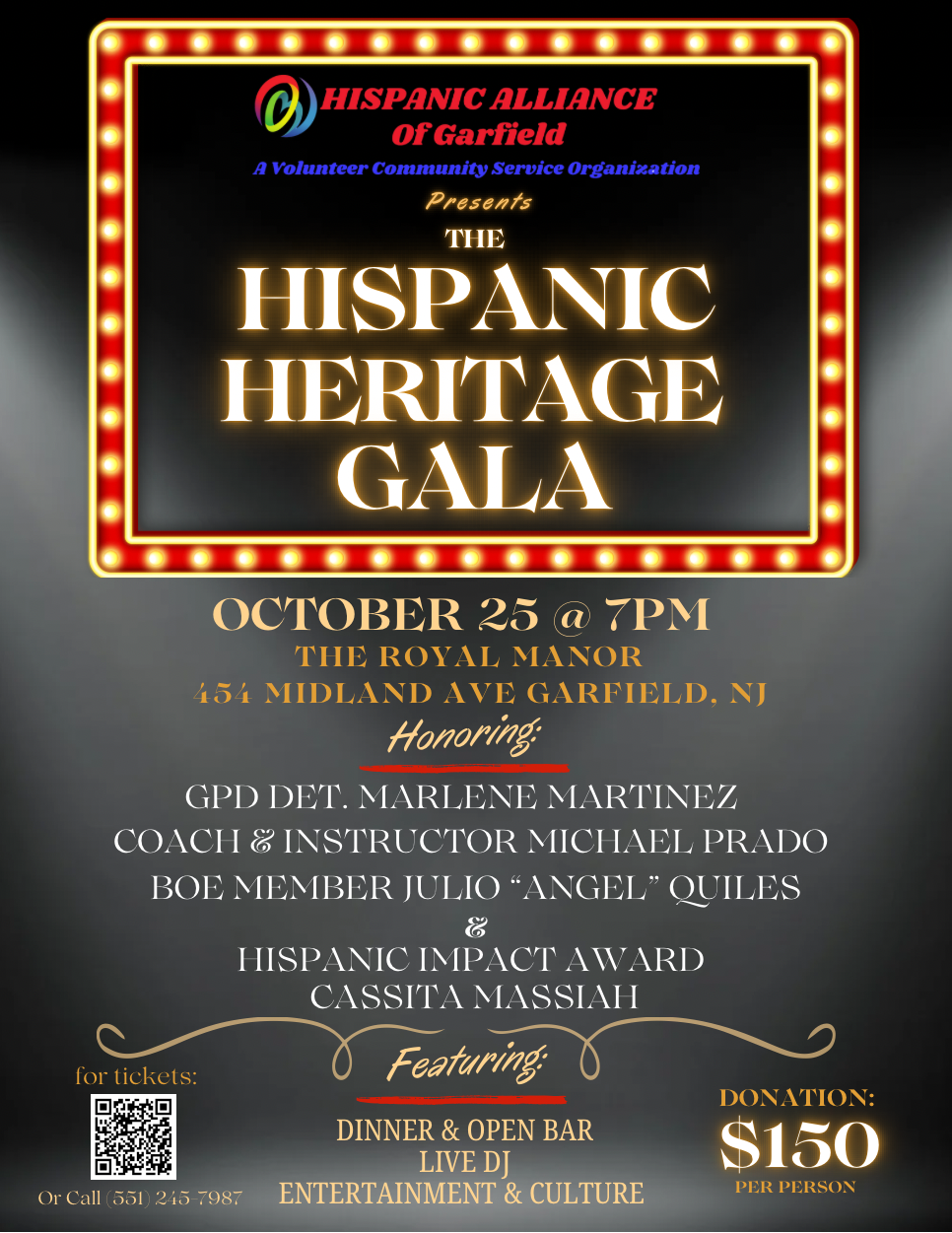 Hispanic Heritage Annual Gala!